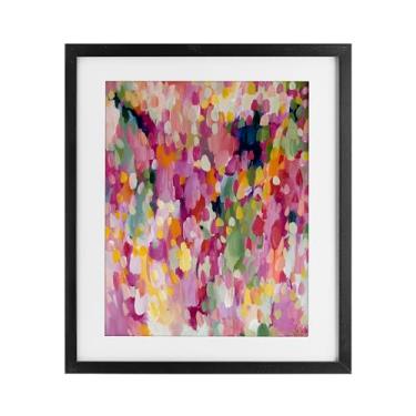 Imagem de Stupell Industries Impressão emoldurada em vidro Way You Make Me Feel Black por Amira Rahim, 53 x 43 cm