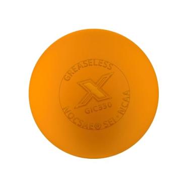 Imagem de PEARL Bolas de lacrosse sem gordura da Guardian Innovations, pacote com 3, laranja - bola oficial dos campeonatos NCAA - atende aos padrões NOCSAE e certificado SEI/NCAA