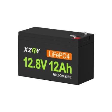 Imagem de Bateria XZNY Compact 12V 12Ah de lítio LiFePO4 com 20A BMS