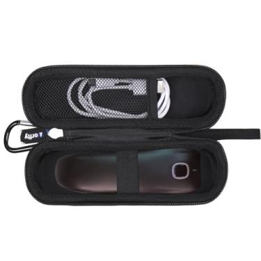 Imagem de Capa para NETUM QR Code Scanner Mini Scanner de código de barras compatível com Bluetooth C750 / C740 / C990 / C850 / C830 / C300 - Bolsa protetora rígida para transporte de viagem (preto)