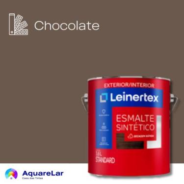 Imagem de Esmalte Sintético Leinertex Brilhante 3,6L, CHOCOLATE, 3,6L