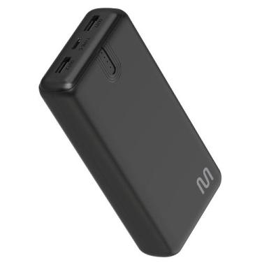 Imagem de Power Bank 20.000 Mah Com Luz Indicador De Bateria - Cb174 - MULTI