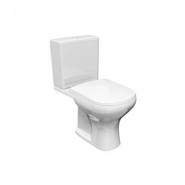 Imagem de Kit Vaso Sanitário E Caixa Acoplada Com Assento Lorenluna Branco