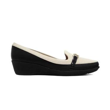 Imagem de Sapato Feminino Piccadilly Loafer Anabela