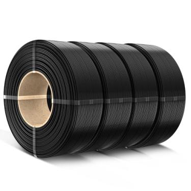Imagem de SUNLU Filamento PLA refil de 1,75 mm, refil de filamento de impressora 3D PLA adequado para filamento de laboratório de bambu e carretéis SUNLU reutilizáveis, precisão dimensional +/- 0,02 mm, 1 kg