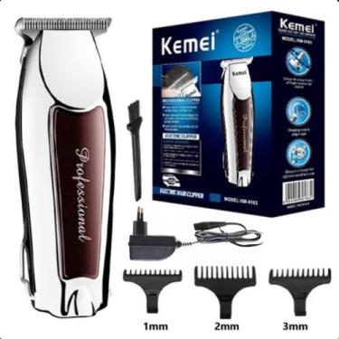 Imagem de Maquina Kemei KM-9164 Aço Inox Para Cabelo e Barba - FAZA