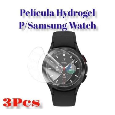 Imagem de 3 Películas Hydrogel P/ Samsung Watch 4 Classic (42mm) - Screen Shield