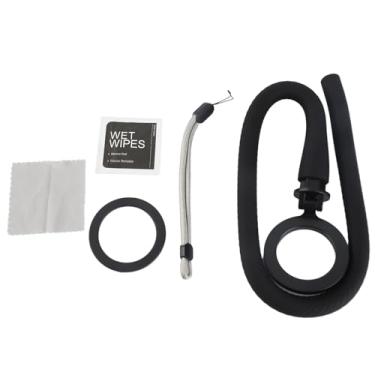 Imagem de Acouto Torno Magnético do Telefone Montagem Flexível Montagem de Telefone Dobrável Twist Twist Mount para Telefone Com 16 ímãs Fortes 1 Parafuso de 4 Polegadas 300g Capacidade de Carga (BLACK)