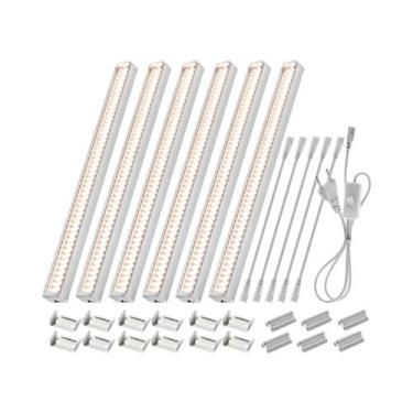 Imagem de Barra De Luz LED SMD2835 Roxa Vermelha Tipo Sol Para Cultivo DIY 4000K