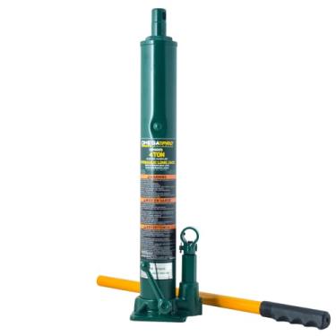 Imagem de Omega Pro Hydraulic Long Ram Jack - 4 Ton Capacity with Flat Base for Auto Garage Shop, Green (OP400S)