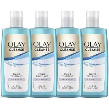 Imagem de Toner Olay Oil Minimizing Clean, pacote de 210 ml com 4 hamamélis