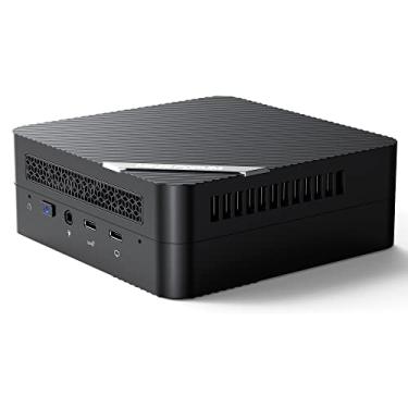 Imagem de MINISFORUM Mini servidor UM560 XT AMD Ryzen 5 5600H Mini PC 16GB RAM 512GB PCIe SSD Mini computador, 2,5 G Intel NIC, 2 x HDMI e USB-C, 6 x portas USB, formato pequeno