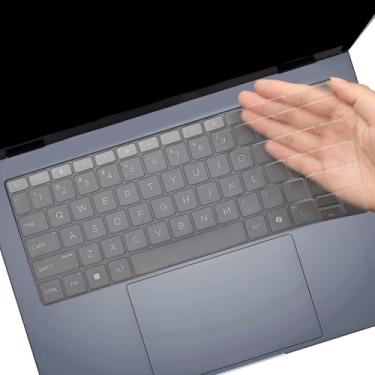 Imagem de Capa de teclado para notebook HP EliteBook Ultra G1i 14 e laptop HP OmniBook Ultra Flip 2 em 1 Next Gen AI PC 35.6 cm 14t-fh000, 14-fh0047nr e 2024 HP Spectre x360 2-em-1 laptop 16 polegadas 16-aa