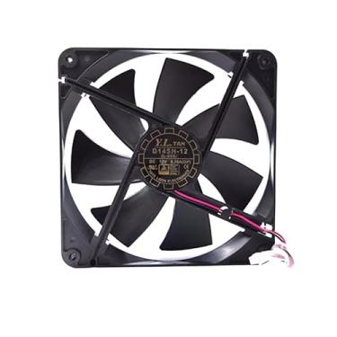 Imagem de Novo para Yate Loon Ventilador D14SH-12 DC 12V 0,70A 140 * 140 * 25 mm Ventilador Cooler para servidor de 2 fios