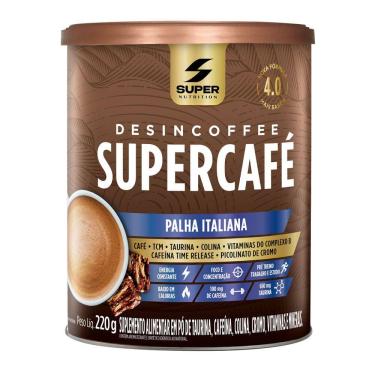 Imagem de SuperCafé Desincoffee Super Nutrition Sabor Palha Italiana 220g