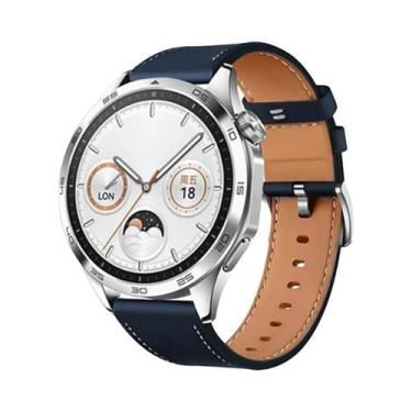 Imagem de Pulseira De Couro Macio De 22mm 20mm Para HUAWEI WATCH GT 4 46mm 4 pro
