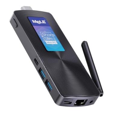 Imagem de MeLE PCG02 Mini PC Stick sem ventoinha Computador desktop Win11 Pro J4125 8GB 256GB HDMI Compute Stick, Suporte Win10 PXE desbloqueado Bios, Micro PC Media Auto Power on Industry IoT Business Office Linux