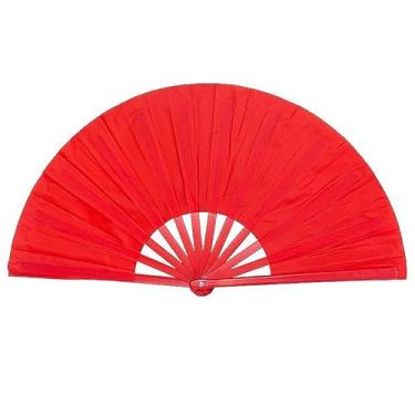 Imagem de Leque,Leque Grande, Kung Fu Tai Chi Apresentação Dança(vermelha,G)