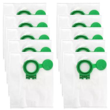 Imagem de Pacote com 10 sacos de filtro de vácuo 8120AM compatíveis com sacos de aspirador de pó Sebo Airbelt D1, D4 4&D Series Premium Canister