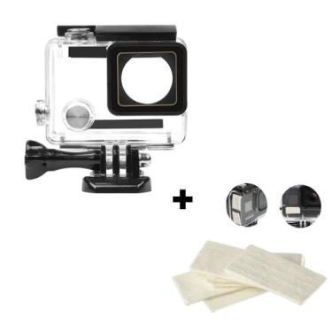 Imagem de Kit Caixa Estanque + Pastilhas Anti-fog para GoPro 3, 3+ e 4 - ProAven