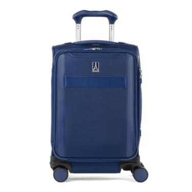 Imagem de Travelpro Versapack + Bagagem de mão expansível leve e macia, Estate Blue, Versapack + Bagagem expansível Softside