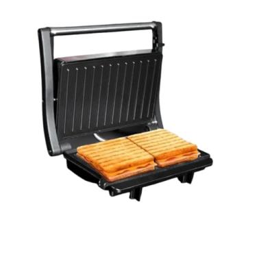 Imagem de Sanduicheira Grill Elétrica 2 em 1, 12V, 100W, para Motor Home