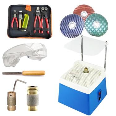 Imagem de Ferramenta AutomáTica Para Polimento De Vitrais EléTricos Com Diamantes,Brocas De Polimento De 5/8",Kit De Ferro De Passar,4200 Rpm Para Bricolage,CerâMica