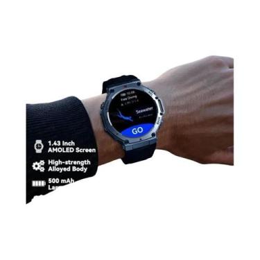 Imagem de Relógio Inteligente Ultra Men 10ATM À Prova D'Água T-Rex 3 Com GPS, Bú