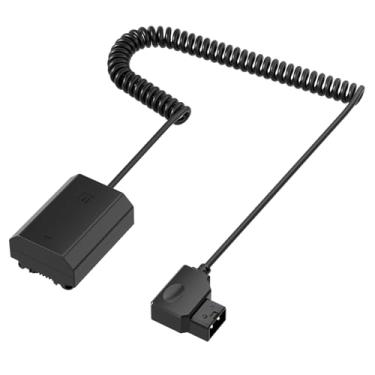 Imagem de F1TP A fonte de alimentação contínua D-tap para NP-FZ100 bateria falsa para montagem V é compatível com câmeras Sony FX30, ZV-E1 Alpha A7IV A6600 A6700 A7SIII A7C A1 FX3 A7R3 A7R IV, A1 A9 A9R A9S
