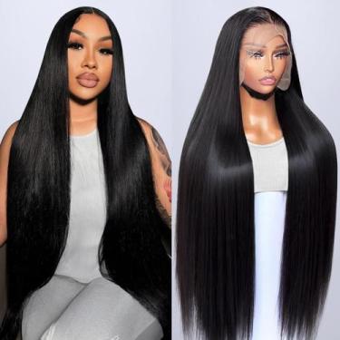 Imagem de Perucas Hermosa 13x4 Lace Front 28" Brazilian Straight HD