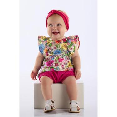 Imagem de Conjunto Blusa e Calcinha Bebê Up Baby, P