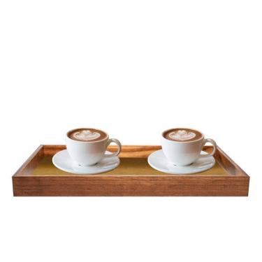 Imagem de Bandeja De Decoração Madeira De Reflorestamento 45X60Cm Top