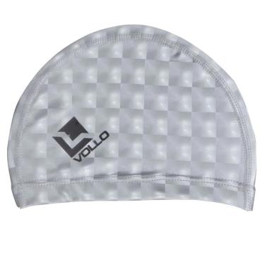 Imagem de Touca Para Natação Adulto Pu Vollo Prata