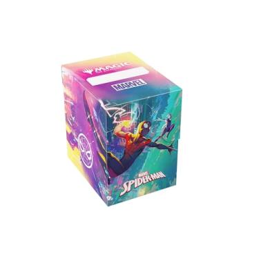 Imagem de Gamegenic Magic: The Gathering Marvel’s Spider-Man SOFT CRATE - 80+ Spider-Man/Spider-Gwen Design, 2-in-1 Deck Box with Integrated Token Box, Holds 80 Double-Sleeved or 100 Single-Sleeved Cards