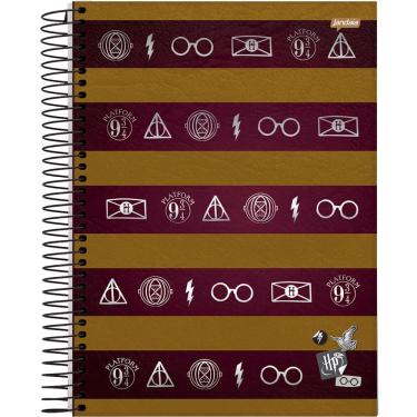 Imagem de Caderno Universitário Harry Potter 96 Folhas Jandaia Capa Dura