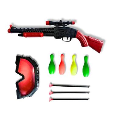 Imagem de Kit Lançador De Dardos De Brinquedo e Acessorios - Elite