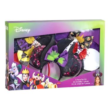 Imagem de Tiaras Disney Vilãs Cruella Úrsula Malévola C/ 5un Halloween Várias, V