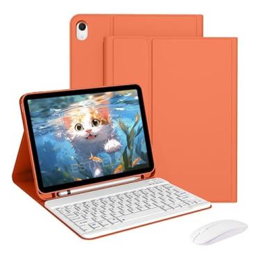 Imagem de Kit Capa para Samsung Tab S10+ /S9+ /S9 Fe+ 12.4" : Capa para Tablet + Teclado + Mouse