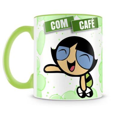 Imagem de Caneca Docinho das Meninas Superpoderosas  Com Café e Sem Café - Amo C