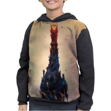 Imagem de Casaco Moletom Infantil Lord Of The Rings O Senhor Dos Anéis - smoke, 