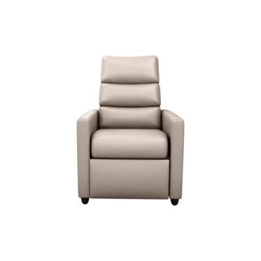 Imagem de Poltrona do Papai Confortável Reclinável Turin Matrix, SINTETICO BEGE