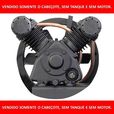 Imagem de Cabeçote Compressor Chiaperini Cj 5.2 Bpv Cj 10+Bpv 5.2 e 10 Pés