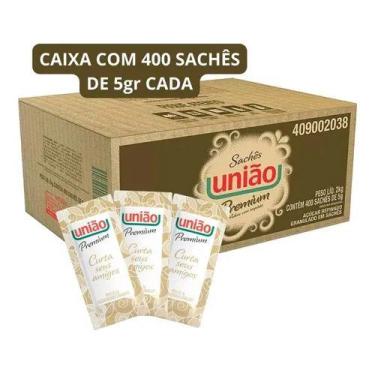 Imagem de 400 Un Açúcar Refinado União Sache 5g - Unio