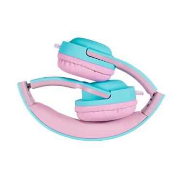 Imagem de Headset Kids Sugar Com Microfone - Potência 15Mw - OEX Kids Rosa/Verde