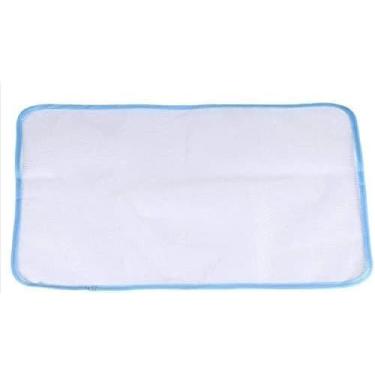 Imagem de Almofada de malha resistente ao calor - Pacote com 3 panos de prensagem à prova de queimaduras e sem derretimento para ferro e tábua, capas universais de 40 x 61 cm e design fácil de deslizar