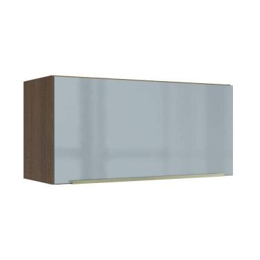 Imagem de Armário Aéreo 70 Cm 1 Porta Rustic/cinza Lux Madesa Rustic/cinza