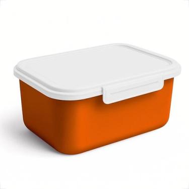 Imagem de Potes Plástico Reutilizável 750ml Kit para Marmitas Refeições com Trav