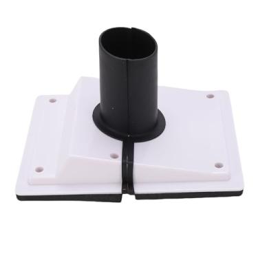 Imagem de FTVOGUE Kit de Cobertura de Penetração de Parede Hvac, Conjunto de Linha de Guarnição de Duto Com Juntas Macias para Tipo Dividido, Bomba de Calor de Ar Condicionado, Mini Sistemas (Branca)