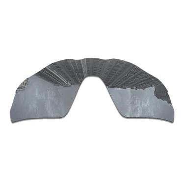 Imagem de Lentes de substituição para óculos de sol Oakley Radar EV Pitch OO9211/polarizadas de 1,5 mm/fácil de instalar, Prata., 132*49mm