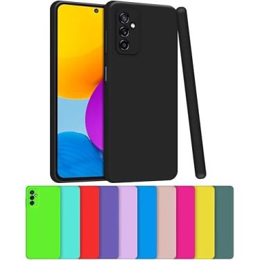 Imagem de Capa Capinha Case Compatível Samsung Galaxy M52 Silicone Aveludada Com Proteção De Câmera (VERDE MENTA)